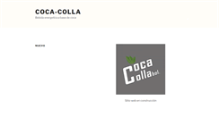 Desktop Screenshot of coca-colla.com