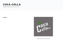 Tablet Screenshot of coca-colla.com